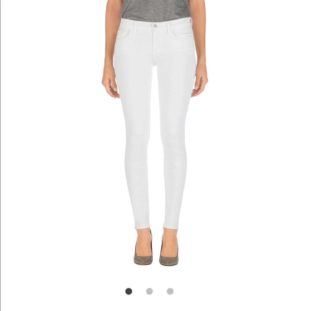 Jbrand skinny white jeans size 27
